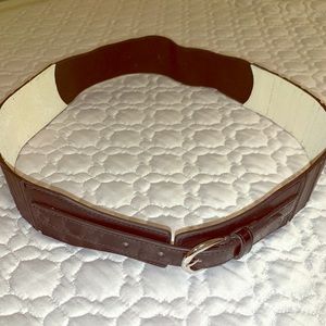 White House Black Market Black Waist Belt